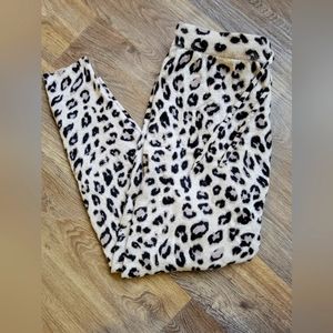 Cashmere Leopard Pajama Pants